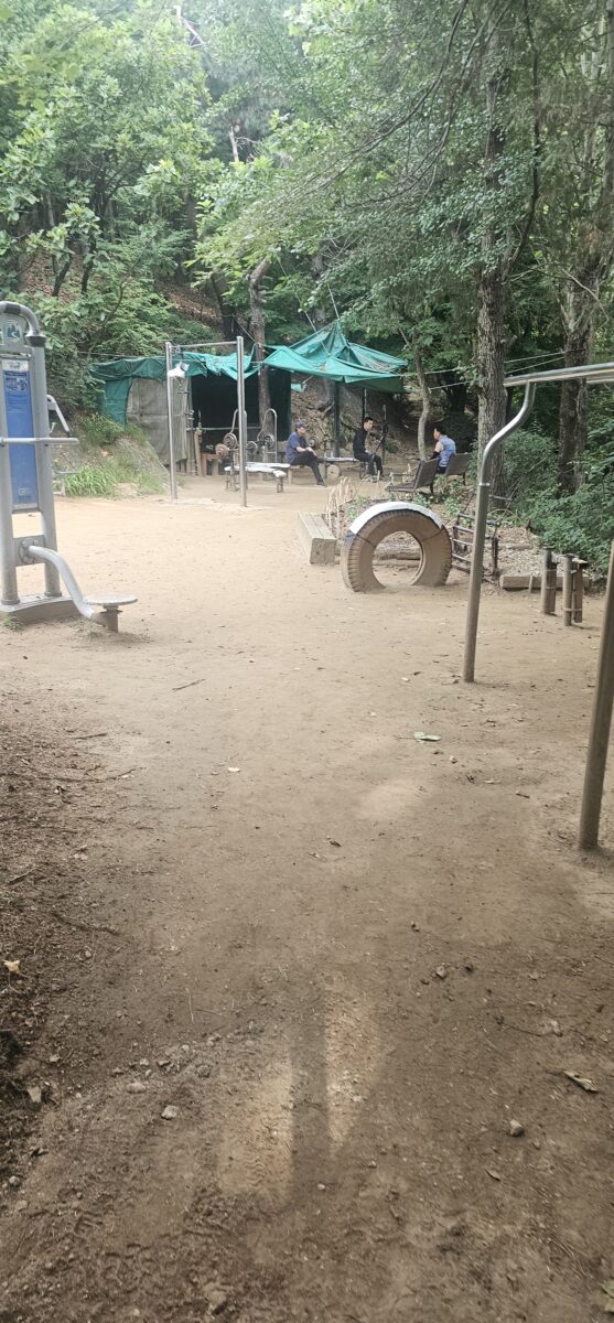 모락산 산스장