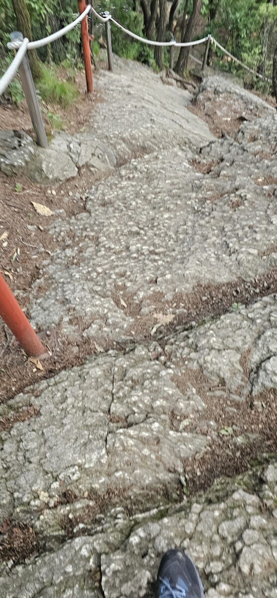모락산하산길