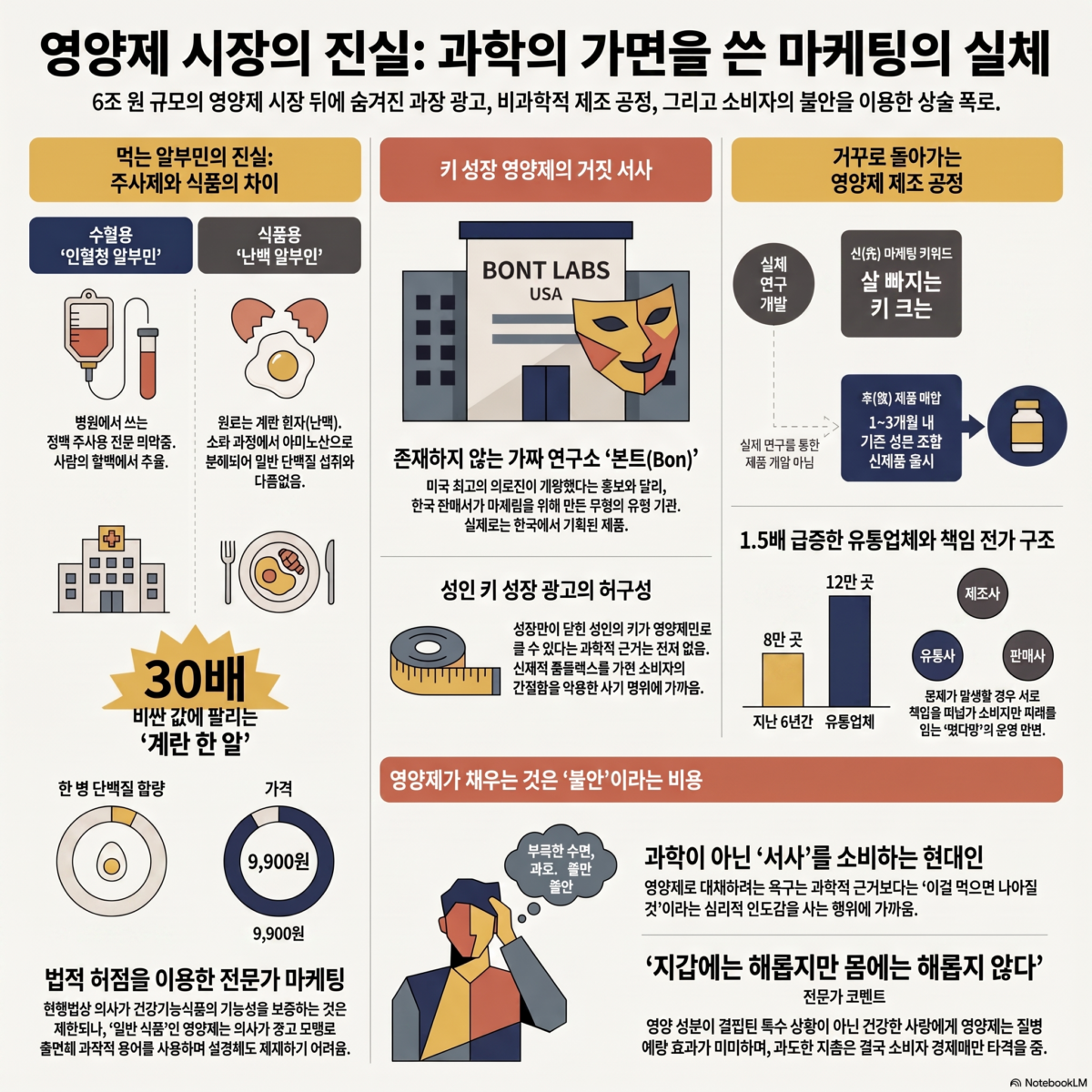 먹는 알부민 효과와 영양제의 진실